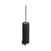 Gessi Origini porta scopino nero in resina antibatterica 66420 cromo